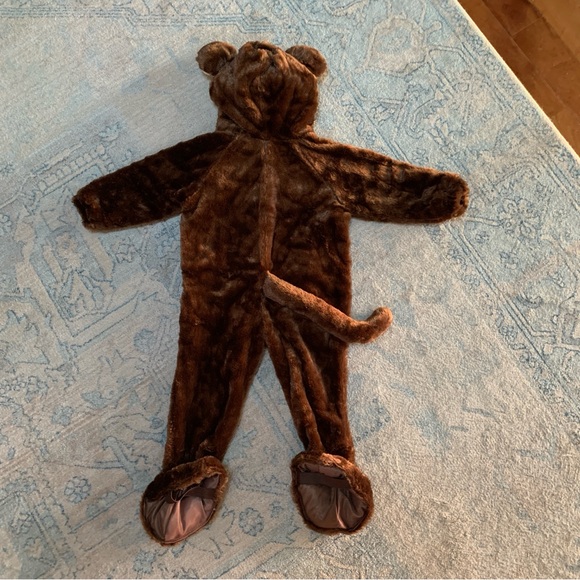 Brown and White Kids Monkey Costume - Picture 3 of 4